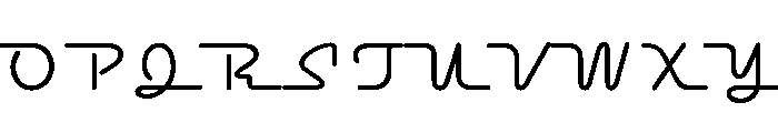 Neon Stream Regular Font UPPERCASE