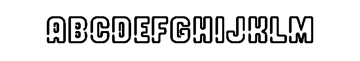 Neonica Empty Bold FONT