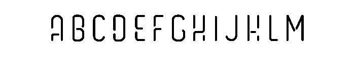 Neonica Fill Font UPPERCASE