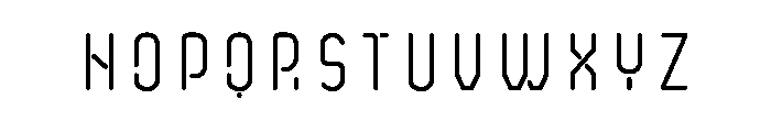 Neonica Fill Font UPPERCASE