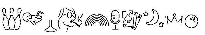 Neonica Illustration Full Font OTHER CHARS