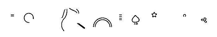 Neonica Illustration Two Font OTHER CHARS
