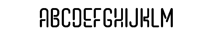 Neonica Mono Bold Font UPPERCASE