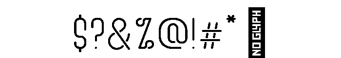 Neonica Mono Regular Font OTHER CHARS