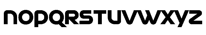 Neotype Bold Font LOWERCASE