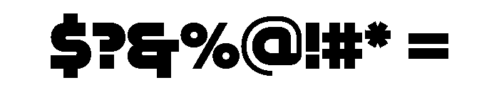 Neotype Heavy Font OTHER CHARS