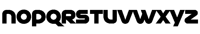 Neotype Heavy Font LOWERCASE