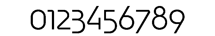 Neotype Light Font OTHER CHARS