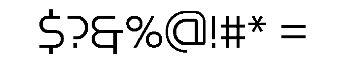 Neotype Light Font OTHER CHARS