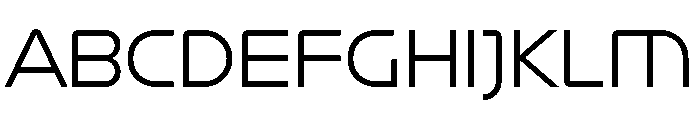 Neotype Light Font UPPERCASE