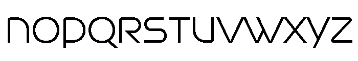 Neotype Light Font LOWERCASE