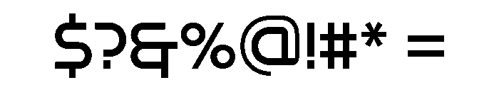 Neotype Regular Font OTHER CHARS