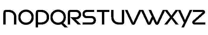 Neotype Regular Font LOWERCASE