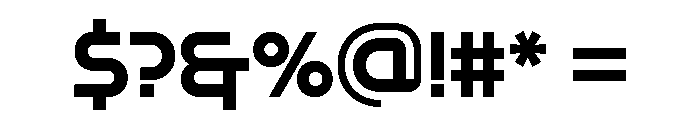 Neotype Semi Bold Font OTHER CHARS