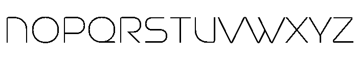 Neotype Font UPPERCASE