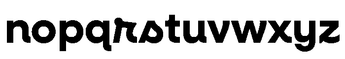 Neulis Cursive Bold Font LOWERCASE