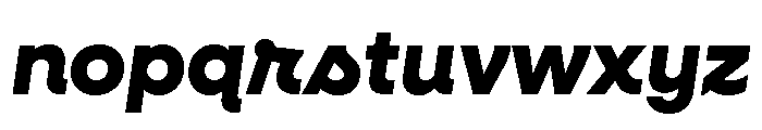 Neulis Cursive Extra Bold Italic Font LOWERCASE
