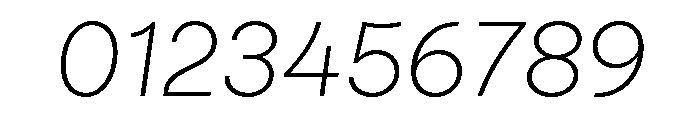 Neulis Cursive Extra Light Italic Font OTHER CHARS