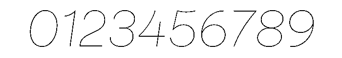 Neulis Cursive Hairline Italic Font OTHER CHARS