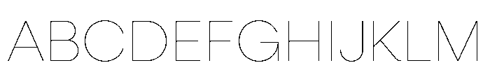 Neulis Cursive Hairline Font UPPERCASE