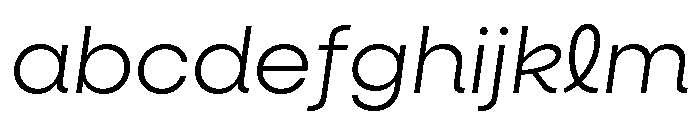 Neulis Cursive Light Italic FONT