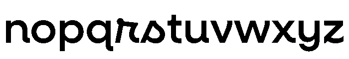 Neulis Cursive Medium Font LOWERCASE