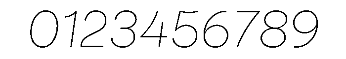 Neulis Cursive Thin Italic Font OTHER CHARS