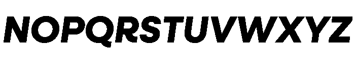 Neulis Neue Extra Bold Italic Font UPPERCASE