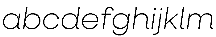 Neulis Neue Extra Light Italic FONT
