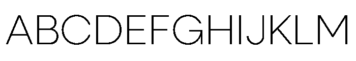 Neulis Neue Extra Light Font UPPERCASE