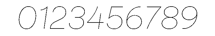 Neulis Neue Hairline Italic Font OTHER CHARS