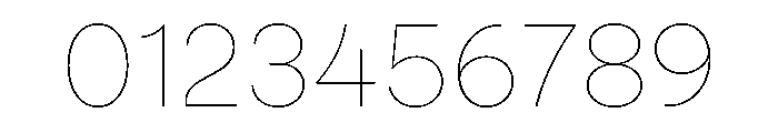 Neulis Neue Hairline Font OTHER CHARS