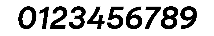Neulis Neue Medium Italic Font OTHER CHARS