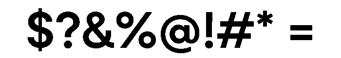 Neulis Neue Medium Font OTHER CHARS