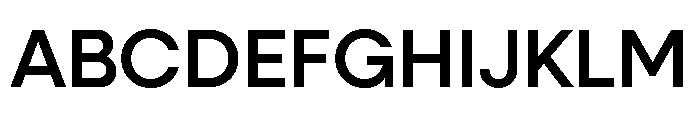 Neulis Neue Medium Font UPPERCASE