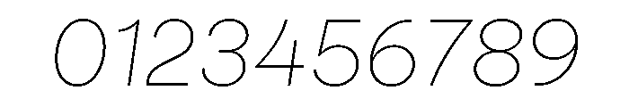 Neulis Neue Thin Italic Font OTHER CHARS