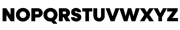 Neulis Sans Black Font UPPERCASE