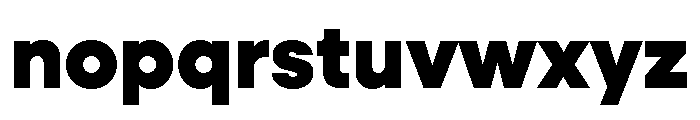 Neulis Sans Black Font LOWERCASE