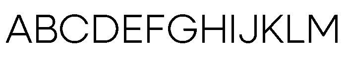 Neulis Sans Light Font UPPERCASE