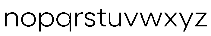 Neulis Sans Light Font LOWERCASE