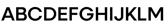 Neulis Sans Medium Font UPPERCASE