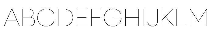Neulis Sans Font UPPERCASE
