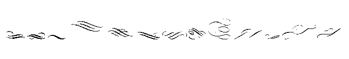 New America Flourishes Font UPPERCASE