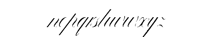 New America Regular Font LOWERCASE