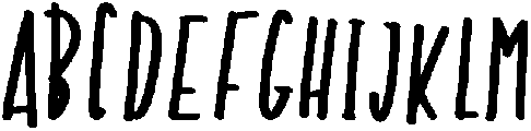 NF-Avae Regular otf (400) Font UPPERCASE