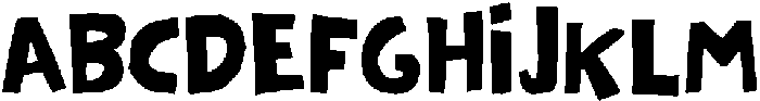 NF-PAGKAKI Regular otf (400) Font UPPERCASE