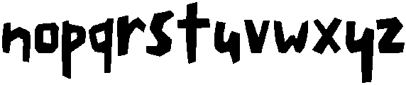 NF-PAGKAKI Regular otf (400) Font LOWERCASE