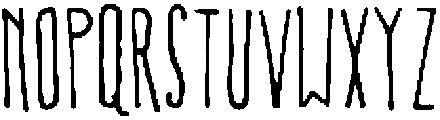 NF-Prokopis Regular otf (400) Font UPPERCASE