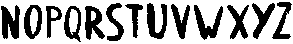 NF-naDo Regular otf (400) Font UPPERCASE