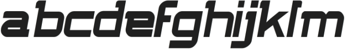 NFC FISSURE otf (400) Font LOWERCASE